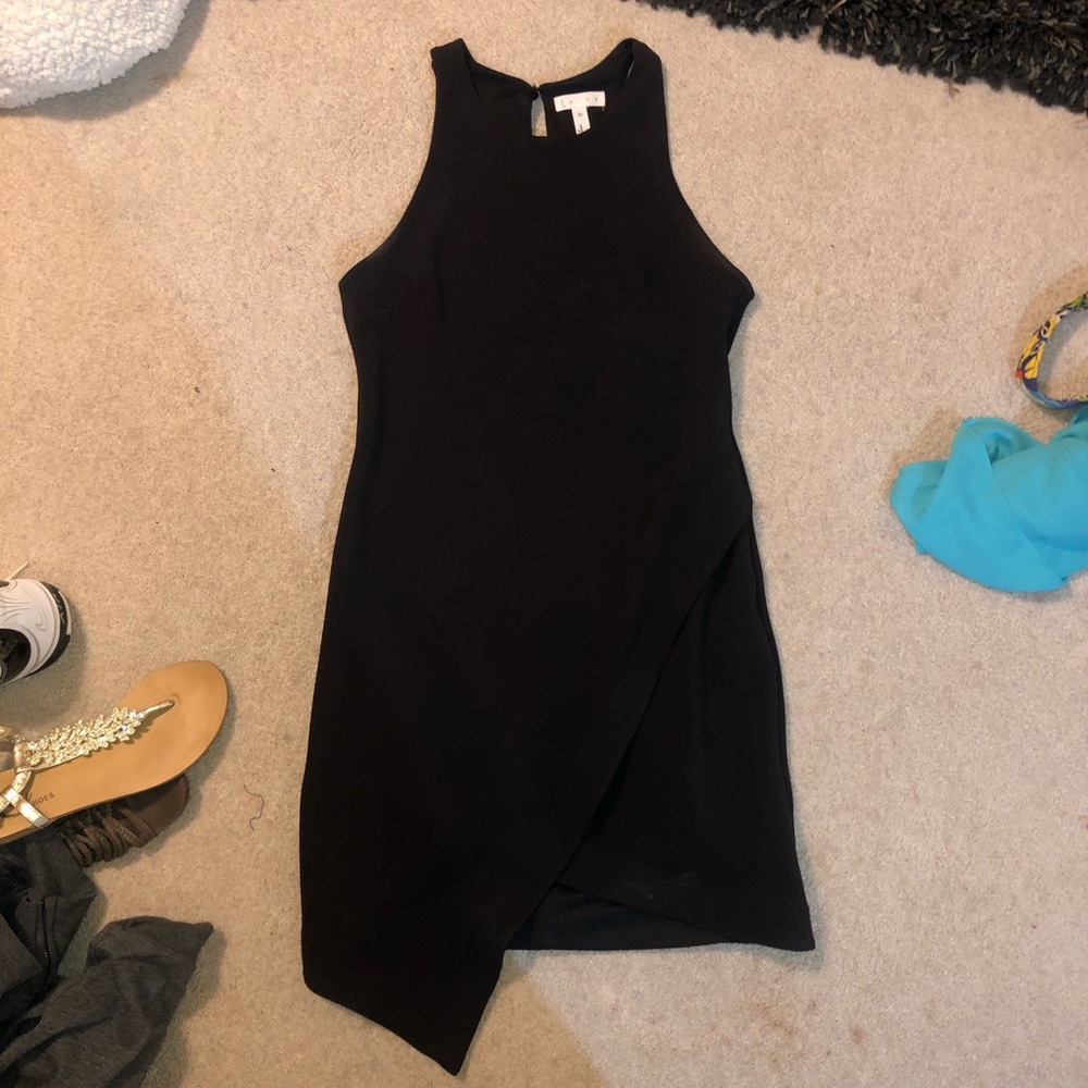 black dress envelope style